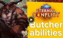 Heroes of the Storm Eternal conflict -Butcher's abilities