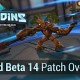 Paladins – Closed Beta 14 Patch (Gr)overview