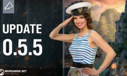 World of Warships Game Update 0.5.5