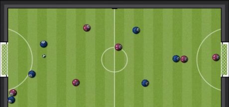 Six-a-side gameplay